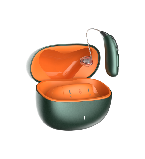 JIUYEE Real One-side Bluetooth スマート耳かけ型補聴器
